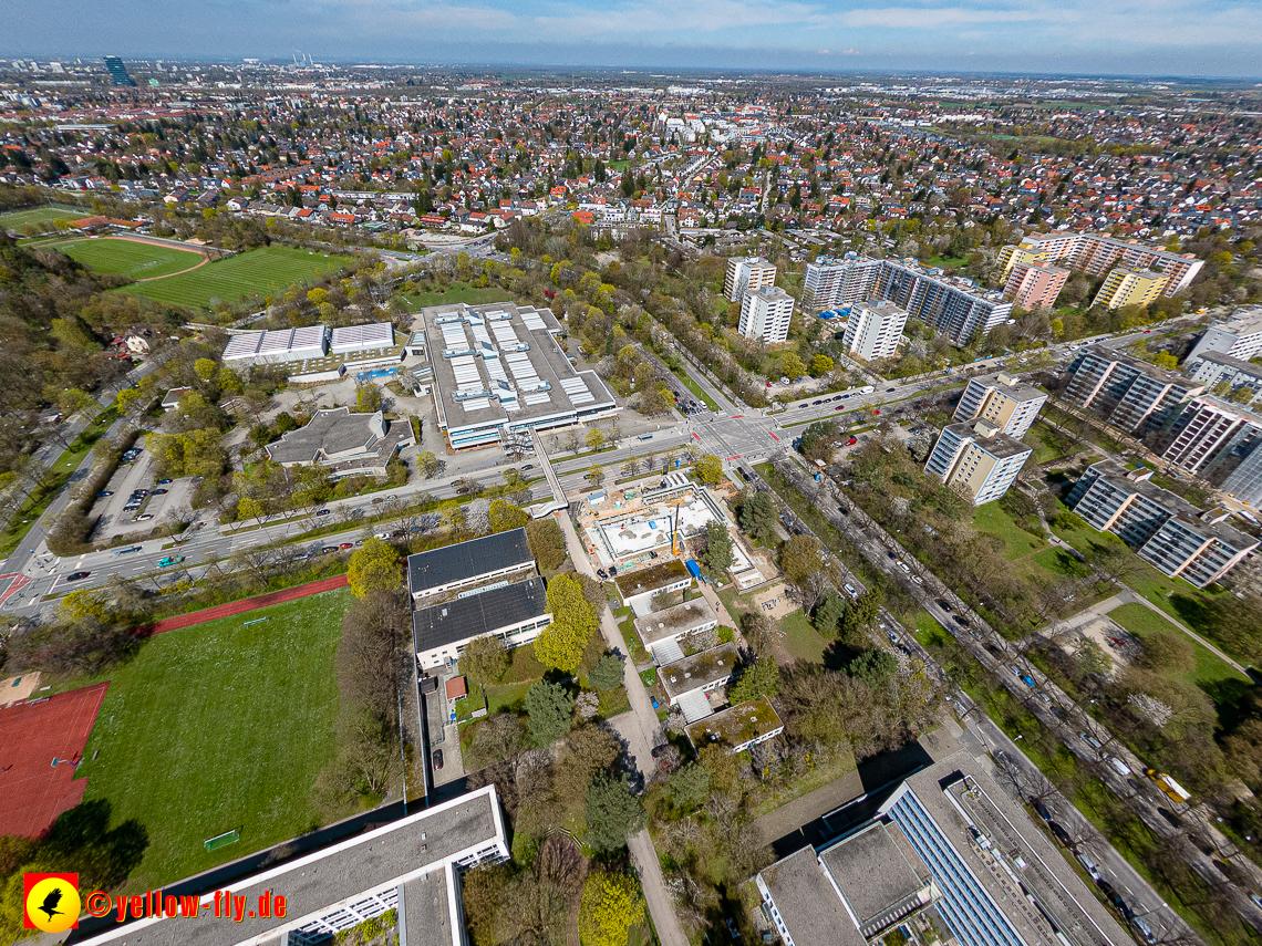 21.04.2023 - Baustelle Haus für Kinder in Neuperlach